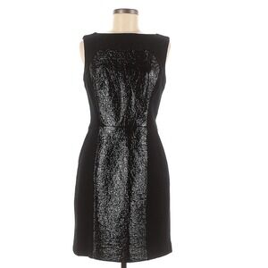 Milly Nina Sleeveless Crinkle-Panel Dress